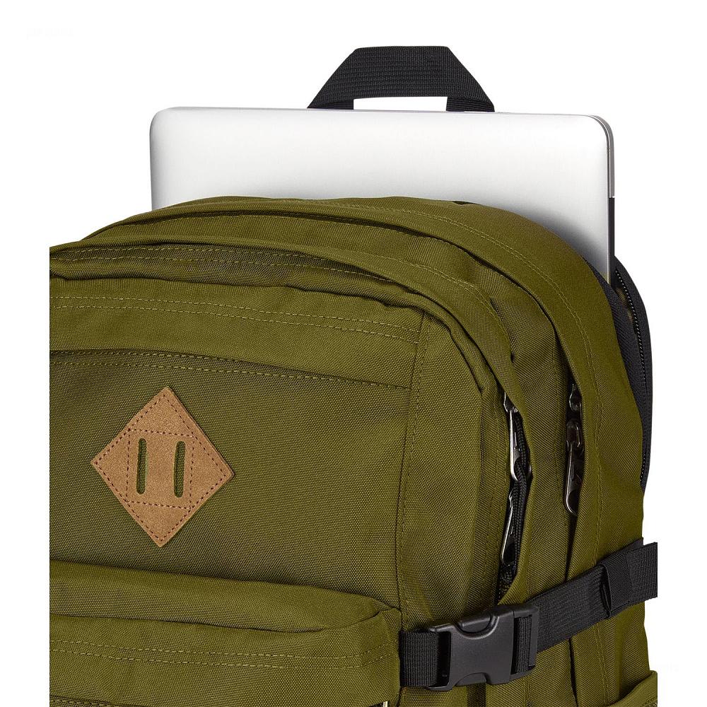 Sac à Dos Scolaire JanSport Main Campus Vert Olive | AAT-54612360